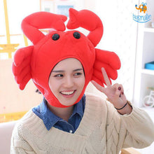 Load image into Gallery viewer, Funny Crab Headgear