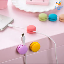 Load image into Gallery viewer, Macaron Cable Clip - Box of 3
