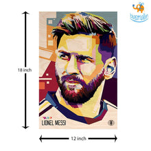 Load image into Gallery viewer, Footballer Printed Wooden Poster