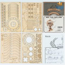 Load image into Gallery viewer, 3D Wooden Puzzle - Hot Air Balloon