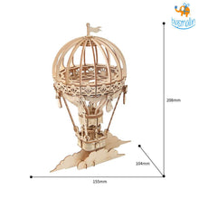 Load image into Gallery viewer, 3D Wooden Puzzle - Hot Air Balloon