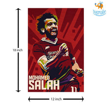 Load image into Gallery viewer, Footballer Printed Wooden Poster