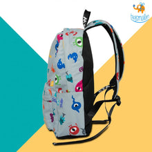 Load image into Gallery viewer, Monster Doodle Backpack