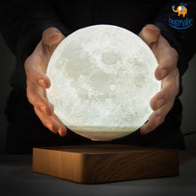 Load image into Gallery viewer, Levitating Moon Lamp