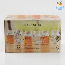 Load image into Gallery viewer, Mug Shot Glasses - Set of 6