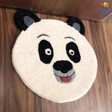 Load image into Gallery viewer, Handcrafted Panda Shaped Rug