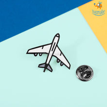 Load image into Gallery viewer, Airplane Lapel Pin