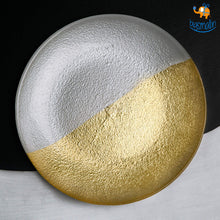 Load image into Gallery viewer, Golden Shimmer Artisan Plates