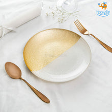 Load image into Gallery viewer, Golden Shimmer Artisan Plates