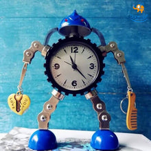 Load image into Gallery viewer, Robot Desk Alarm Clock