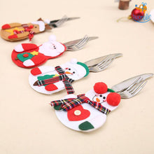 Load image into Gallery viewer, Christmas Cutlery Cover - Pack Of 4