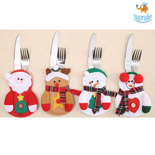 Load image into Gallery viewer, Christmas Cutlery Cover - Pack Of 4