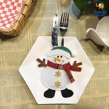 Load image into Gallery viewer, Christmas Cutlery Cover - Pack Of 4