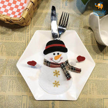 Load image into Gallery viewer, Christmas Cutlery Cover - Pack Of 4