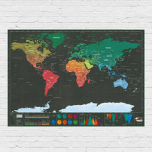 Load image into Gallery viewer, Scratch World Map