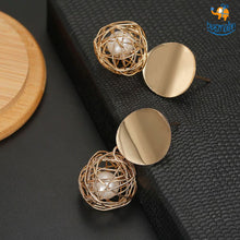 Load image into Gallery viewer, Fiery Pearl Earrings