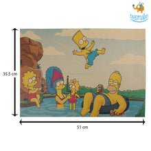 Load image into Gallery viewer, Simpsons Kraft Paper Poster