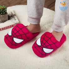 Load image into Gallery viewer, Spiderman Plush Slippers (UK 3 - 7)