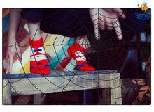 Load image into Gallery viewer, Spiderman Cartoon Socks