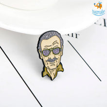 Load image into Gallery viewer, Stan Lee Lapel Pin