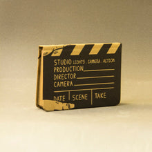 Load image into Gallery viewer, Movie Clapboard A6 Notebook With Elastic