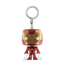 Load image into Gallery viewer, Iron Man 3D Funko POP Keychain
