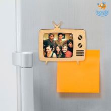 Load image into Gallery viewer, Retro TV Wooden Magnetic Photo Frame