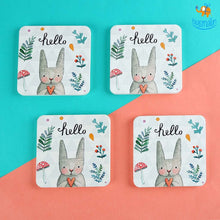 Load image into Gallery viewer, Diatomite Absorbent Drink Coasters - Set of 4