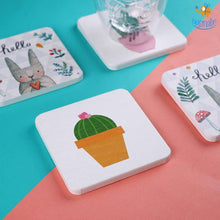 Load image into Gallery viewer, Diatomite Absorbent Drink Coasters - Set of 4