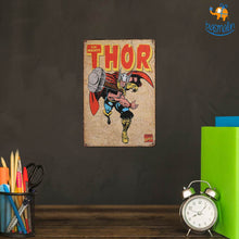 Load image into Gallery viewer, Thor Comic Tin Hanging Board