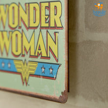 Load image into Gallery viewer, Wonder Woman Metal Hanging Board