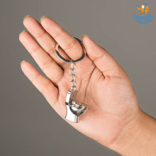 Load image into Gallery viewer, Toilet Pot Metallic Keychain