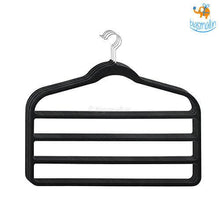 Load image into Gallery viewer, Multi-layer Cloth Hanger (Black)