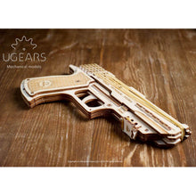 Load image into Gallery viewer, Ugears Handgun Mechanical Puzzle