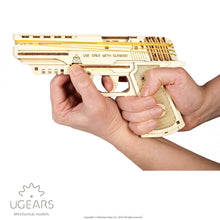 Load image into Gallery viewer, Ugears Handgun Mechanical Puzzle