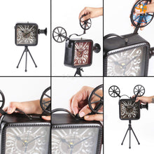 Load image into Gallery viewer, Vintage Video Camera Clock