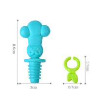 Load image into Gallery viewer, Wine Stopper With Glass Markers
