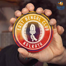 Load image into Gallery viewer, East Bengal Club Wooden Coasters - Set of 4