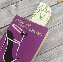 Load image into Gallery viewer, Bear Wooden Ruler Bookmarks - Set of 4