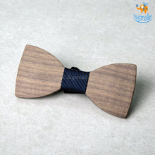 Load image into Gallery viewer, Wooden Bow Tie