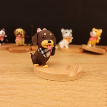 Load image into Gallery viewer, 3D Wooden Doggo Mobile Stand
