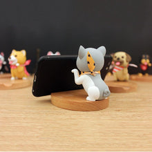 Load image into Gallery viewer, 3D Wooden Doggo Mobile Stand