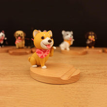 Load image into Gallery viewer, 3D Wooden Doggo Mobile Stand