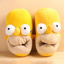 Load image into Gallery viewer, Homer Simpson Slippers