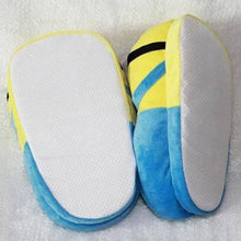 Load image into Gallery viewer, Minion Plush Slippers