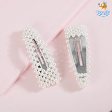 Load image into Gallery viewer, Pearl Hair Clips - Set of 2