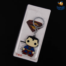 Load image into Gallery viewer, Official Batman vs Superman Metallic Keychains
