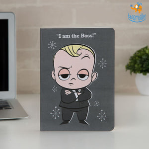 The Boss Baby Notebook with Snowing Effect