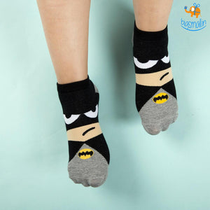 Cartoon Superhero Socks - Set of 5