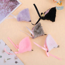 Load image into Gallery viewer, Cat Ear Hair Pins With Bells - Set of 2
